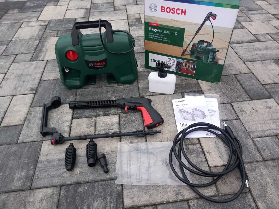 Myjka wysokociśnieniowa Bosch aquatak 110 nowa pełen zestaw !!