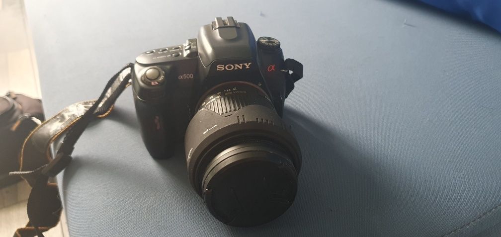 Aparat lustrzanka SONY alfa 500