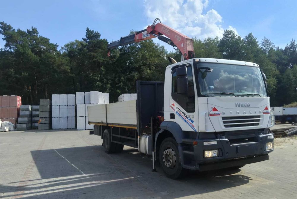 Iveco Stralis 2006 HDS Fassi F50 udżwig 6150