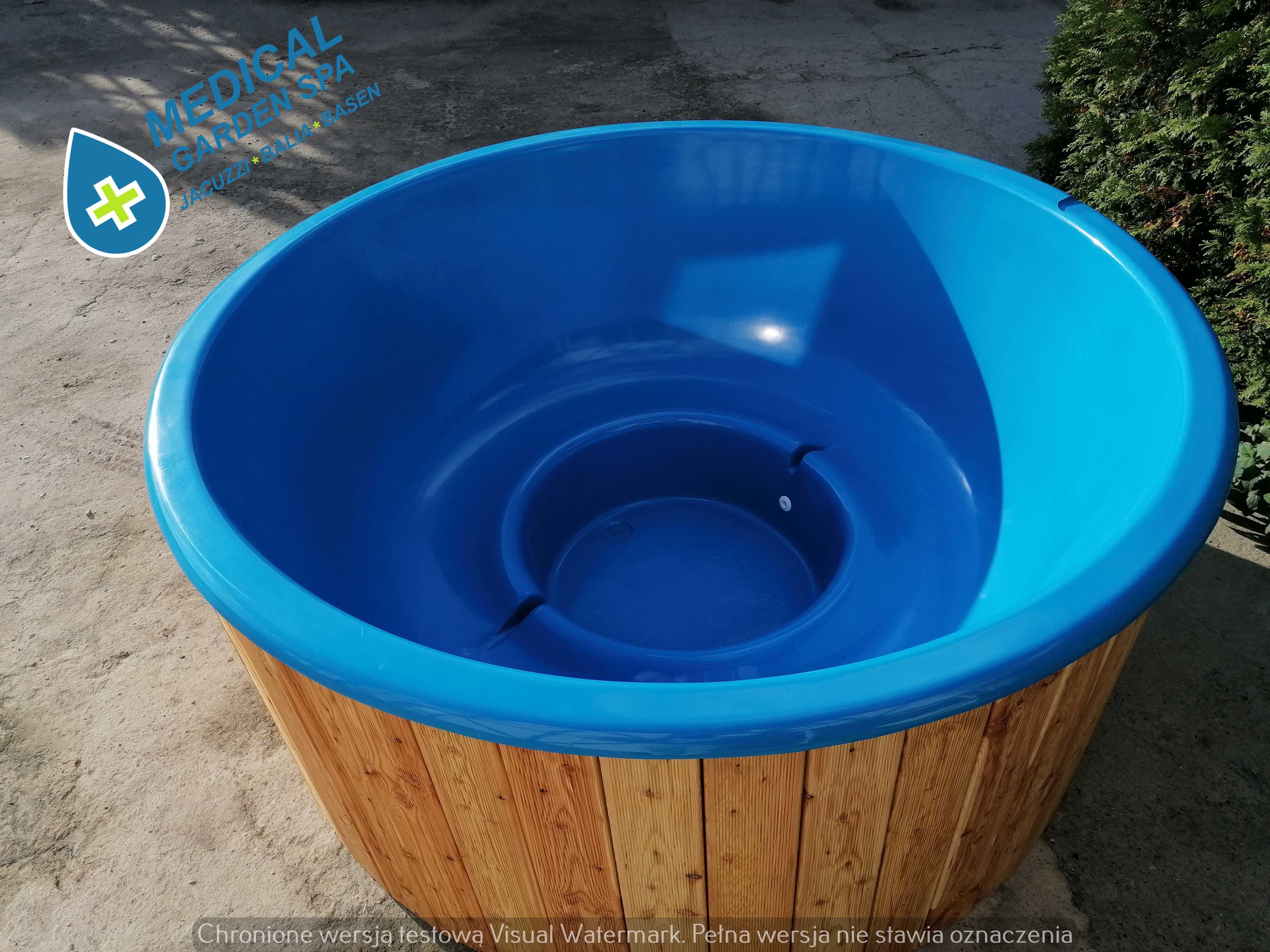 JESIEŃ / ZIMA PROMOCJA balia z piecem, masażem i LED basen jacuzzi