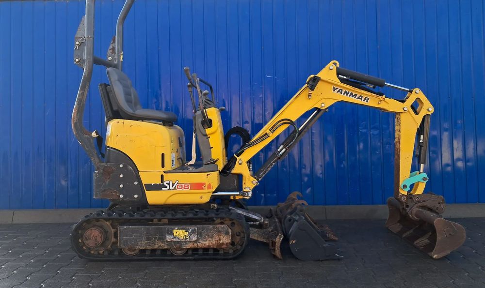 Yanmar SV 08  Minikoparka YANMAR SV 08 / 17r! / 1t! / vio 10-2 jcb 8008