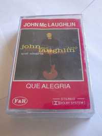 Kaseta MC: Que Alegria - John McLaughin