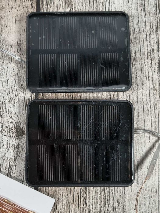 Litogo Solarny Łańcuch Świetlny 120Led Wodoodporne Z Drutu 2szt