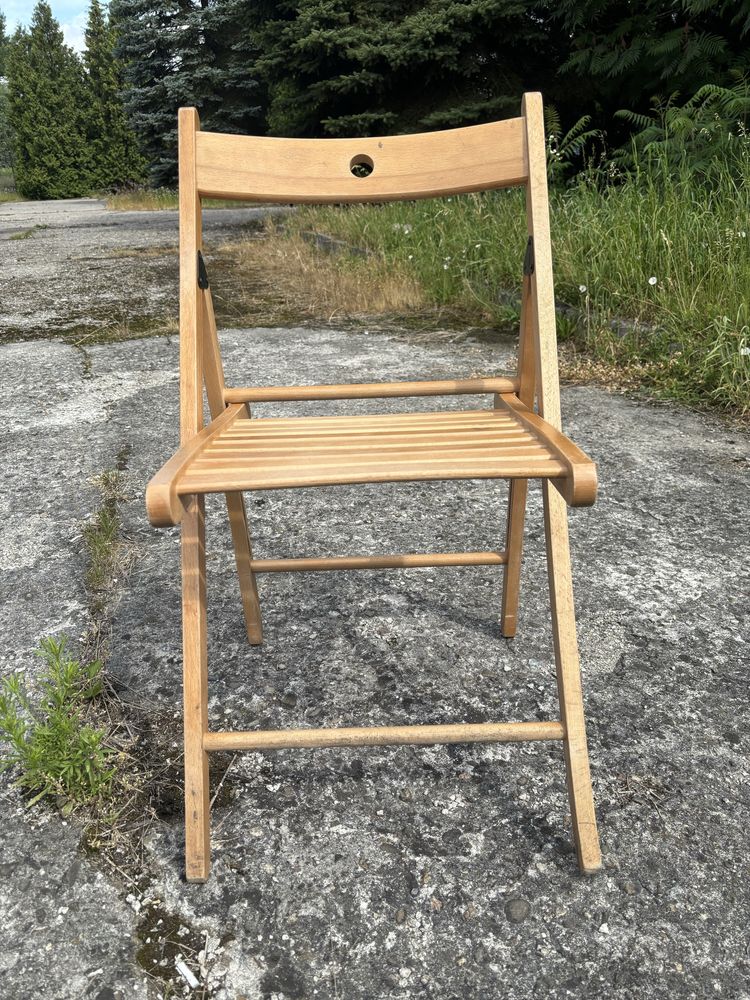 Krzesla drewniane Terje Ikea
