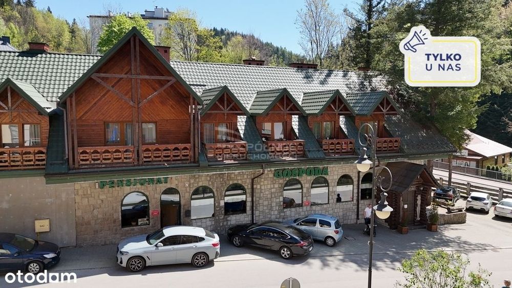 Popularny pensjonat z restauracją w Krynicy Zdrój