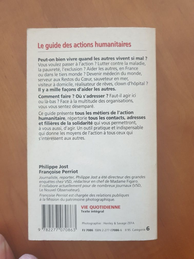 Le guide des actions humanitaires