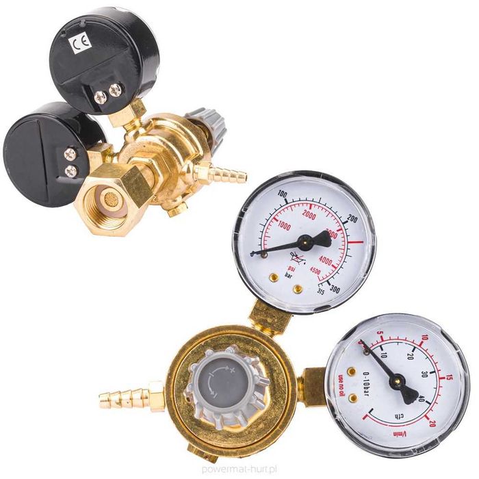 Reduktor ciśnieniowy CO2 i Argon do Butli Migomatu