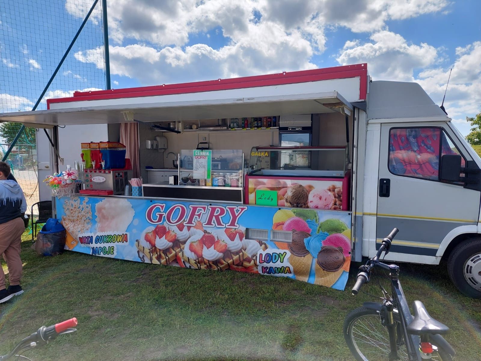 Foodtruck Gofry Lody Sorbet