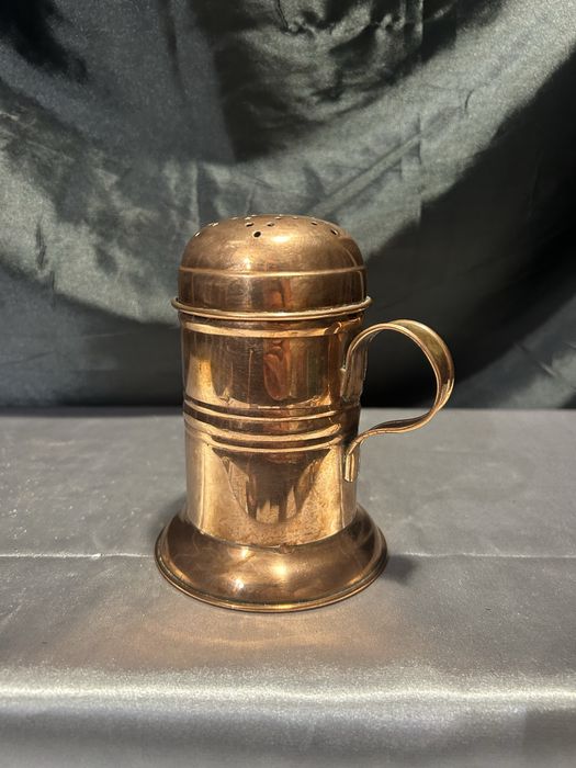 Miedziany przyprawnik z uchwytem – Sygnowany EVE-WARE – Zamykany