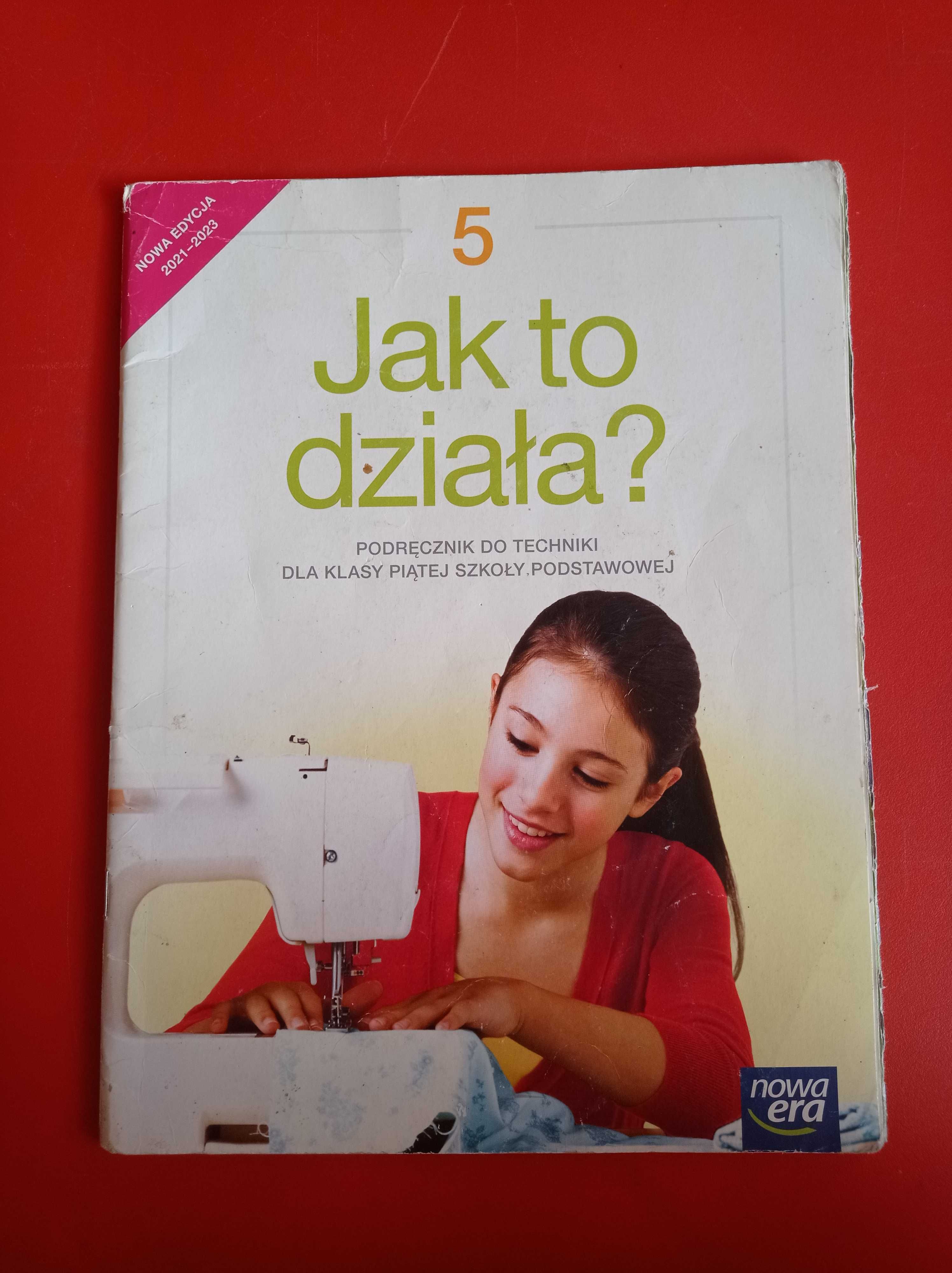 Jak to działa? 5, Podręcznik, Lech Łabecki, Marta Łabecka, róż