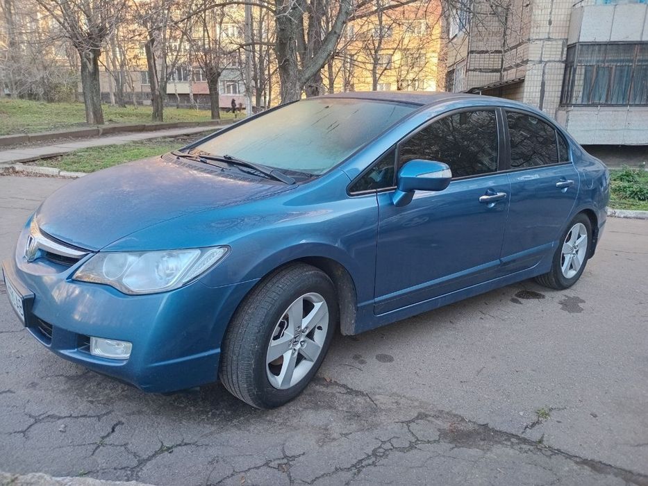 Honda Civic 2008 рік, синій колір з двигуном 1,8 газ/бензин
