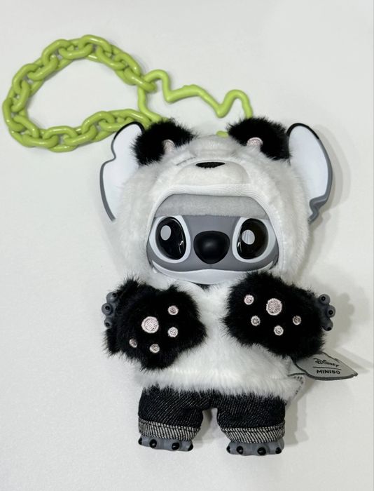 Оригинал Stitch MINISO GenZ Street • Панда • Limited Edition брелок