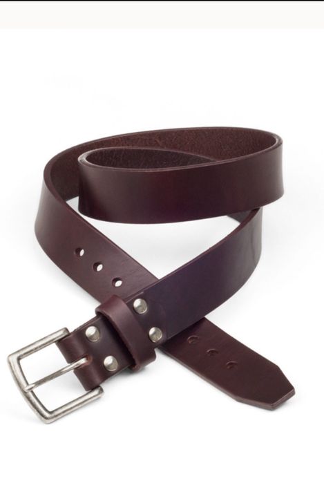 Ремень из натуральной кожи Saddleback – Размер 36 (США)