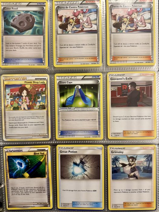 Cartas pokemon varios sets
