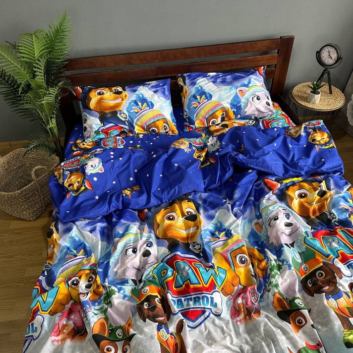 Постіль Щенячий ПАТРУЛЬ для дівчаток та хлопчиків