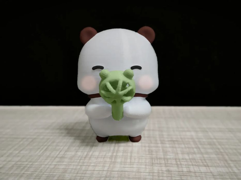 Urso Casal Verão com Ventoinha