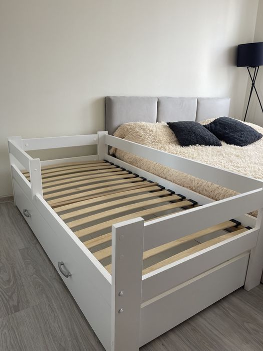 Łóżeczko dziecięce z barierką 160x80 odbiór osobisty Rzeszów