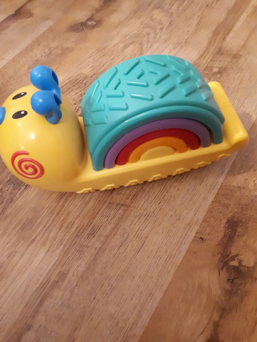 Fisher price tęczowy ślimak sorter