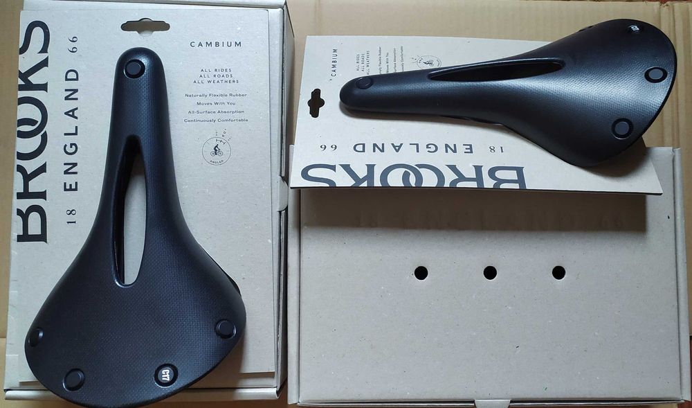 Нове сідло Brooks, Selle Italia.