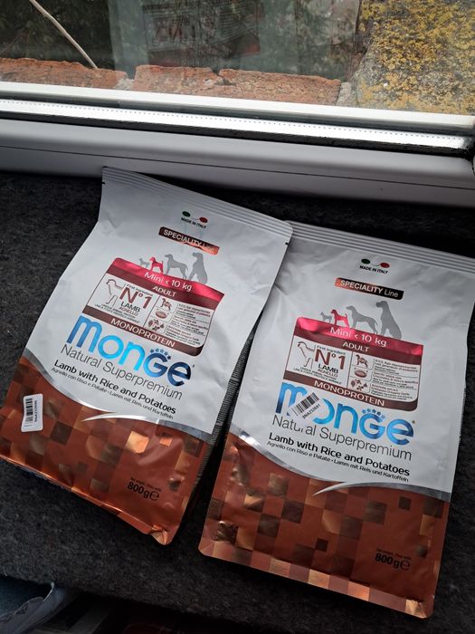 Сухой корм для мелких собак Монge mini
