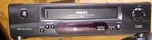 vr285 magnetowid vhs video philips wideo