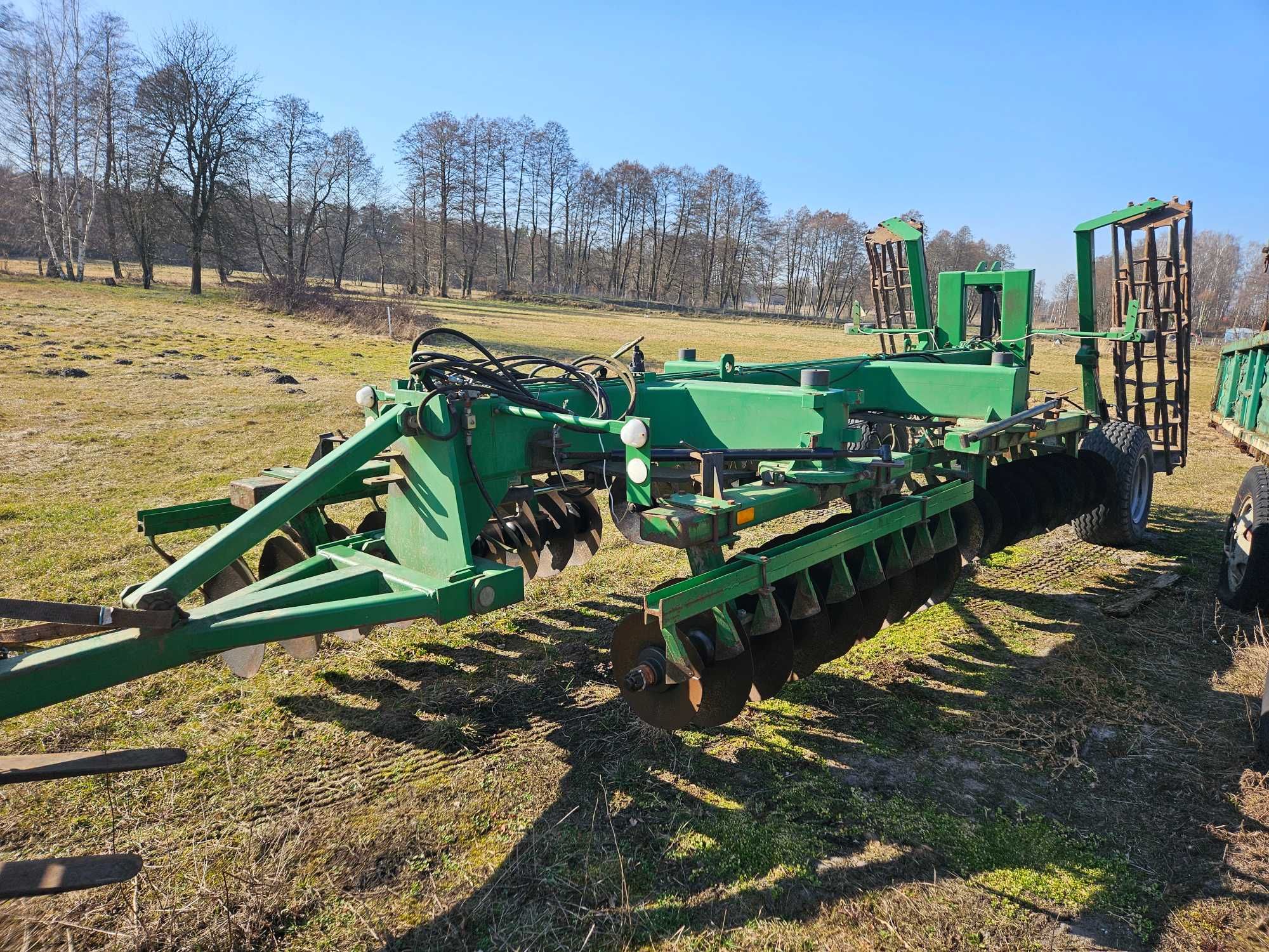 Brona talerzowa,talerzówka 4.5m.,hydraulika,transport Gratis.