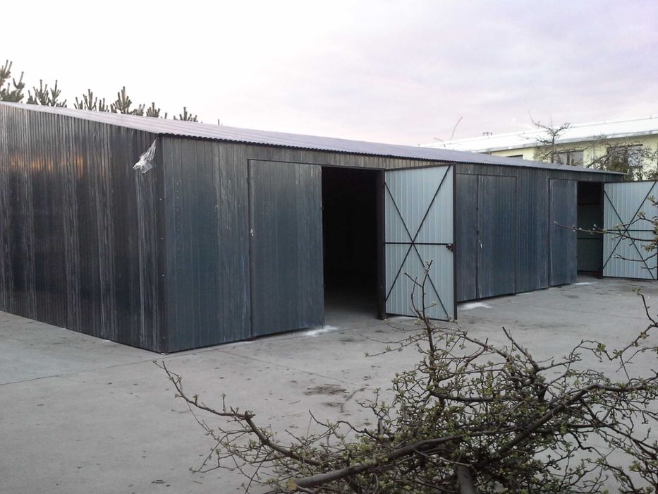 Garaż blaszak 5x6 Garaż blaszany Magazyn Wiata Garaże 5x7 6x8 7x7 8x8