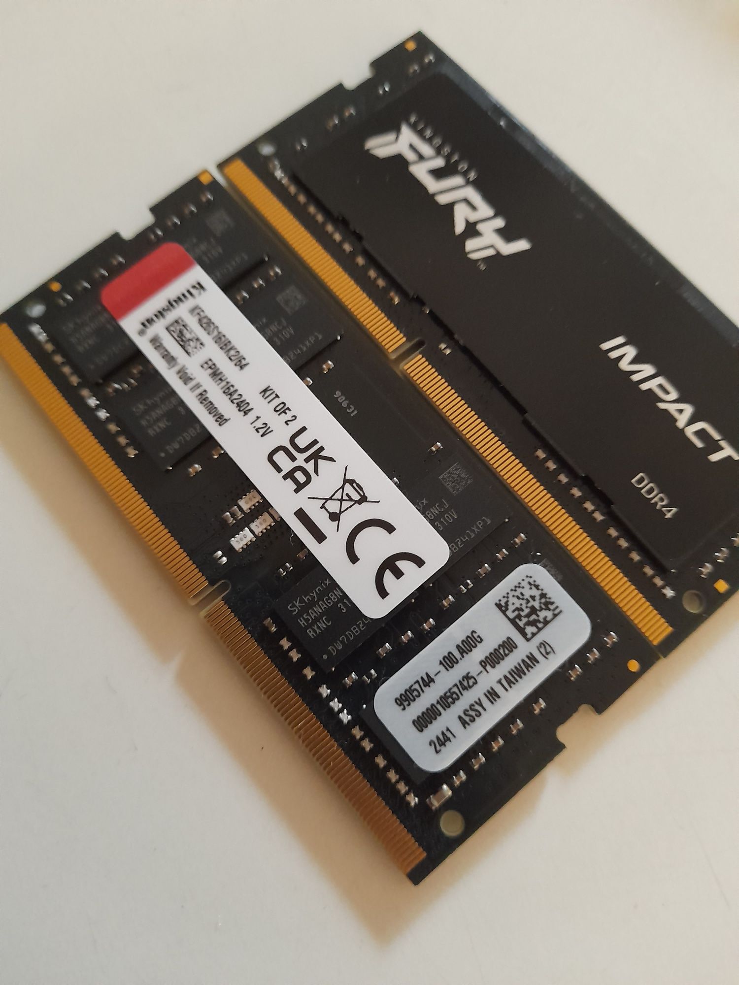 DDR4, 2x32gb Kingston FURY gamingowa