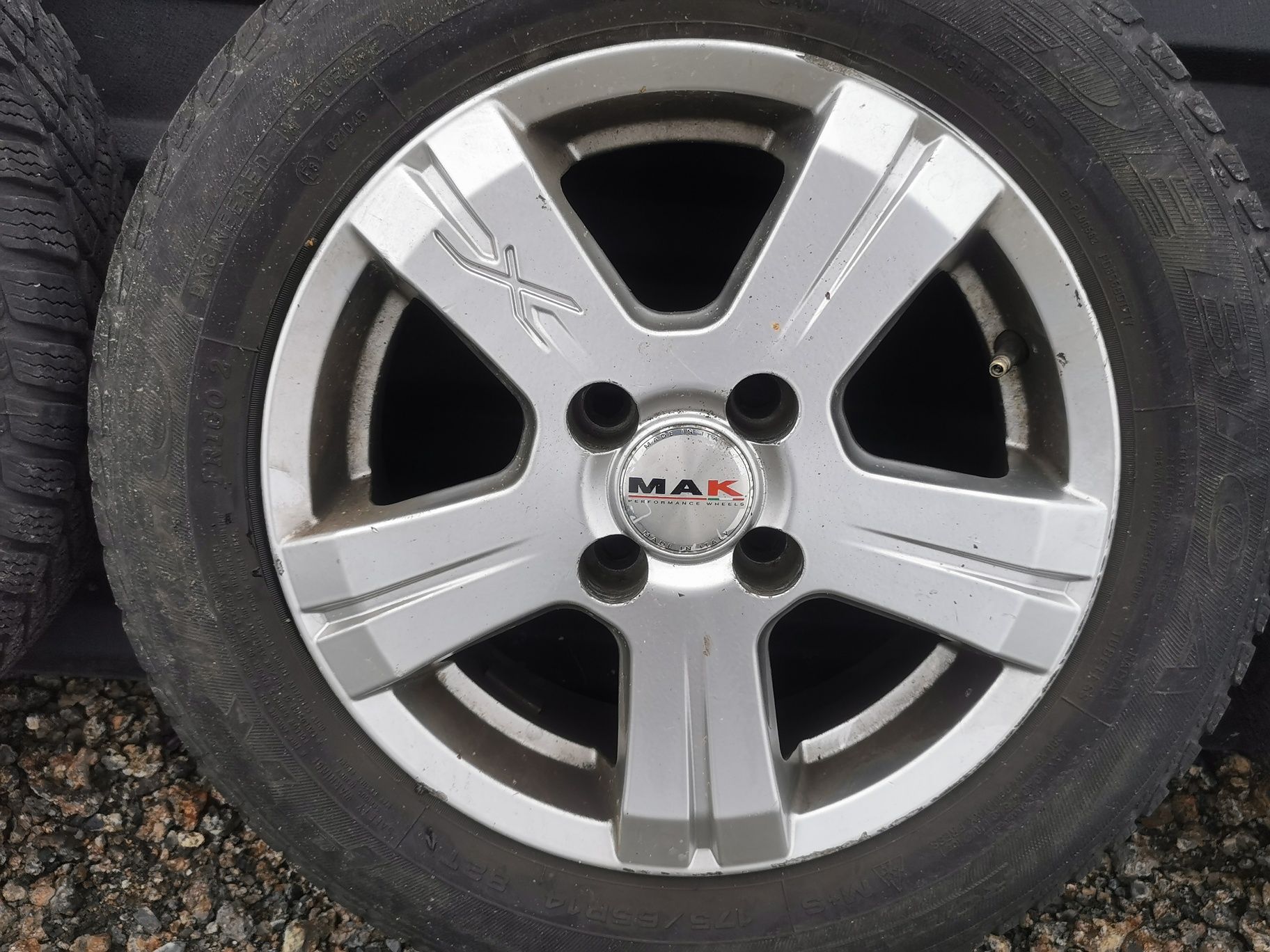 Koła MAK do - Getz Yaris Opel - Felgi 4x100 Opony 175/65 R14