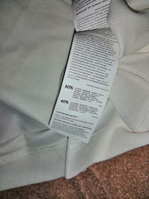 Nowa Reserved Strukturalna Koszulka bluzka t-shirt Regular. Z haftem.