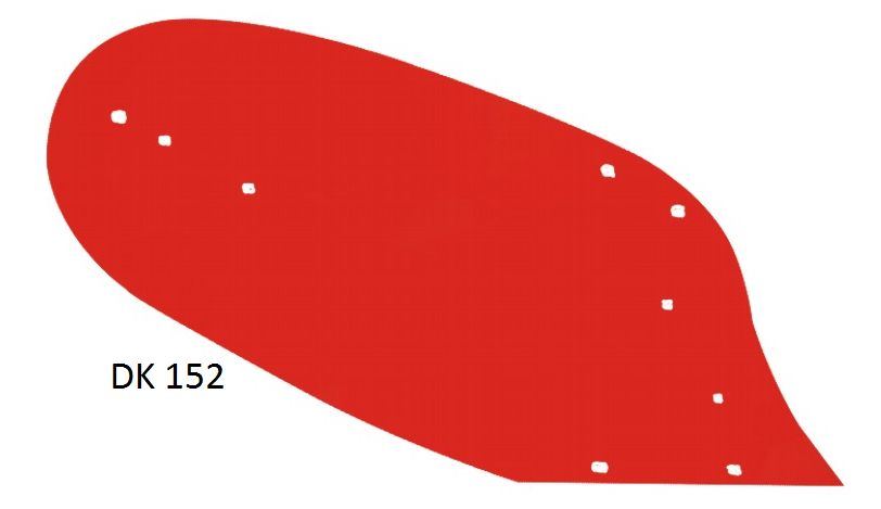 Odkładnia pasująca do pługa Rower DK152