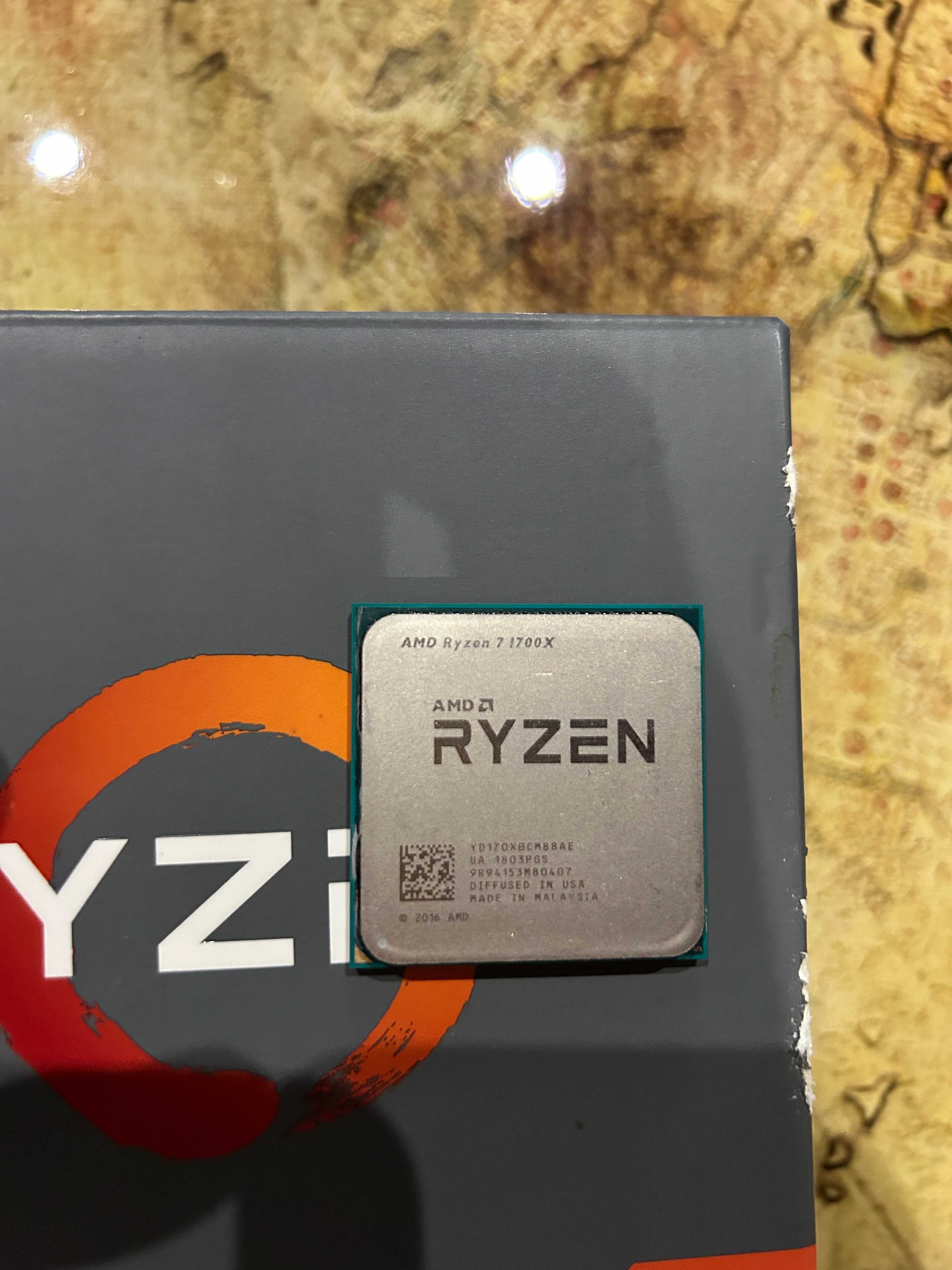 Процессор AMD Ryzen 7 1700X AM4 DDR4