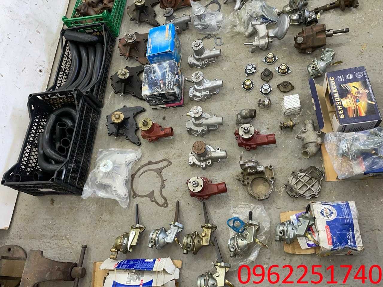 Помпи, бензонасоси, маслонасоси Газ 53, Газ 66, Газ 3307, Уаз, Зіл