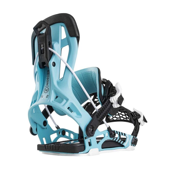 Wiązania Snowboardowe Nidecker flow nx2 hybrid turkusowe 2025, r L