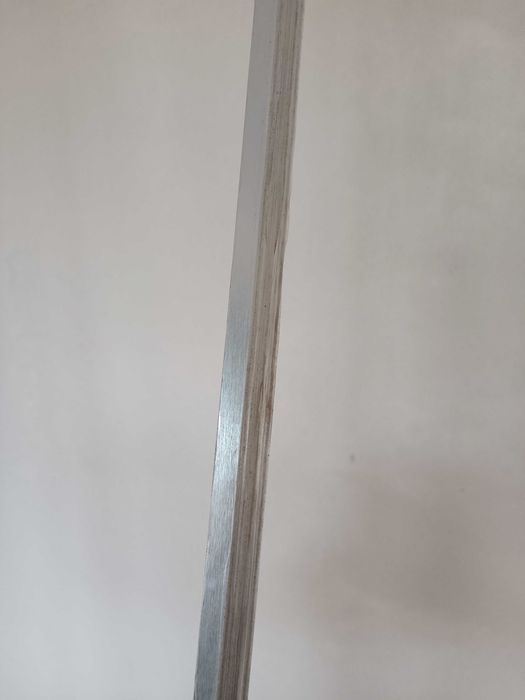 Listwa wykończeniowa srebrna 2500/10 mm