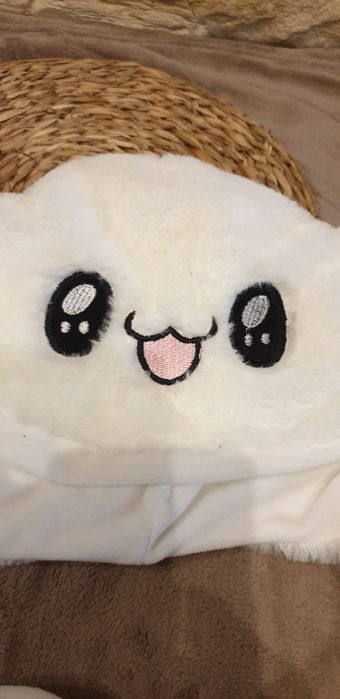 Czapka z ruszajacymi uszami króliczek anime pluszowa maskotka na głowę
