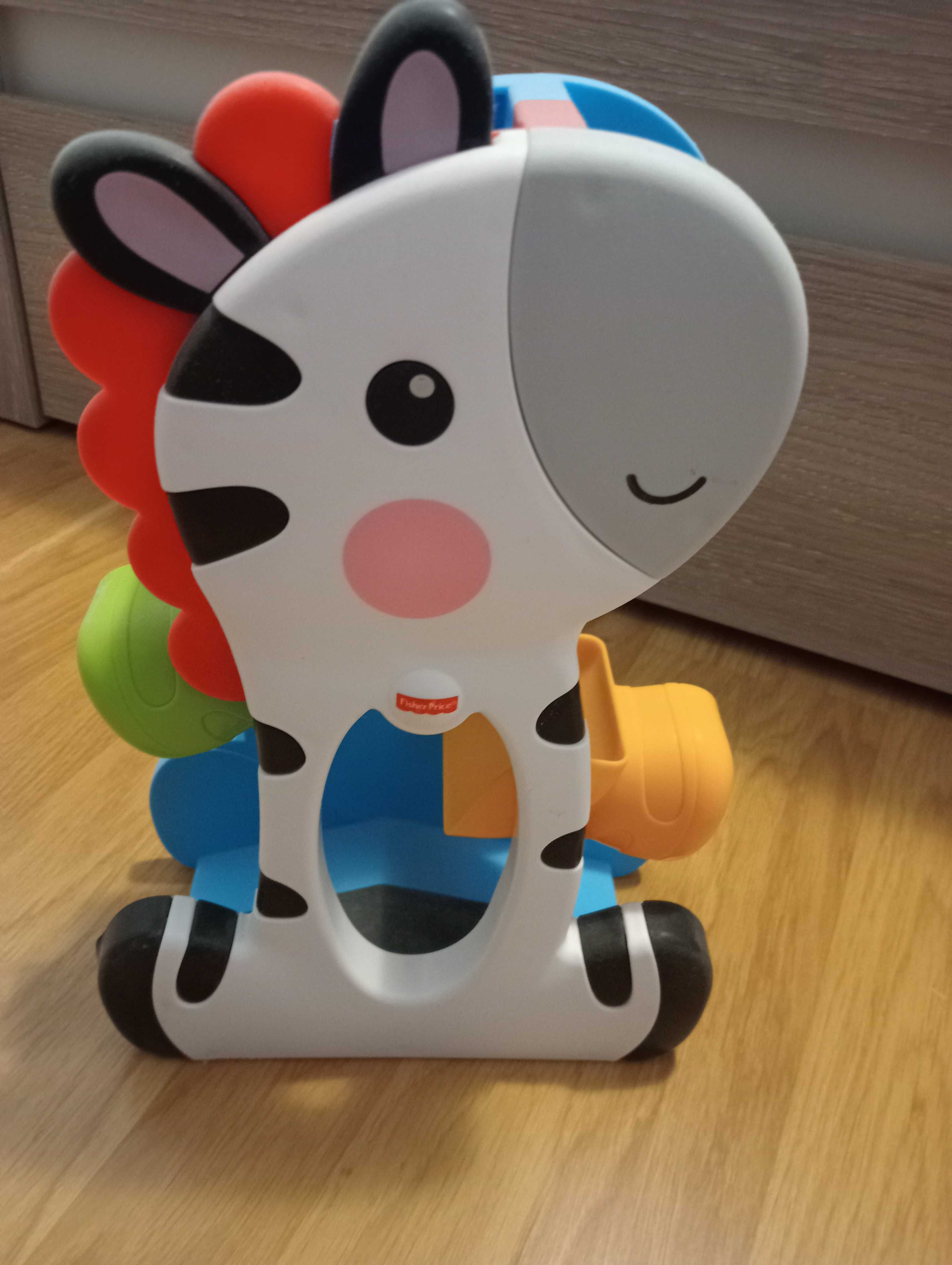 Zebra Fisher-Price roller blocks