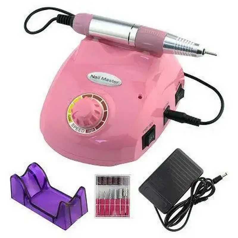 Фрезер для манікюру і педикюру Nail Master ZS 603 35000 об/хв, рожевий