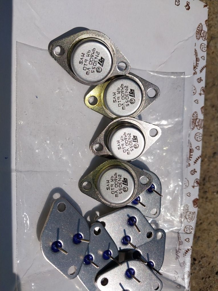 Транзистор 2N3055, 2sD718, njw21194g,  FGA20S120M, микросхема tps28
