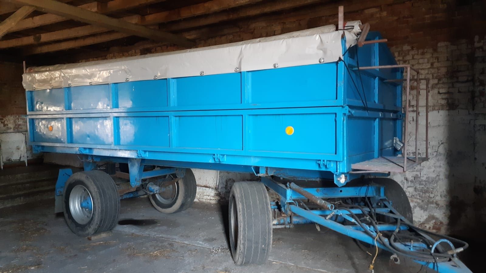 Przyczepa Autosan D-732 i BSS Brandyss Agro 12.09