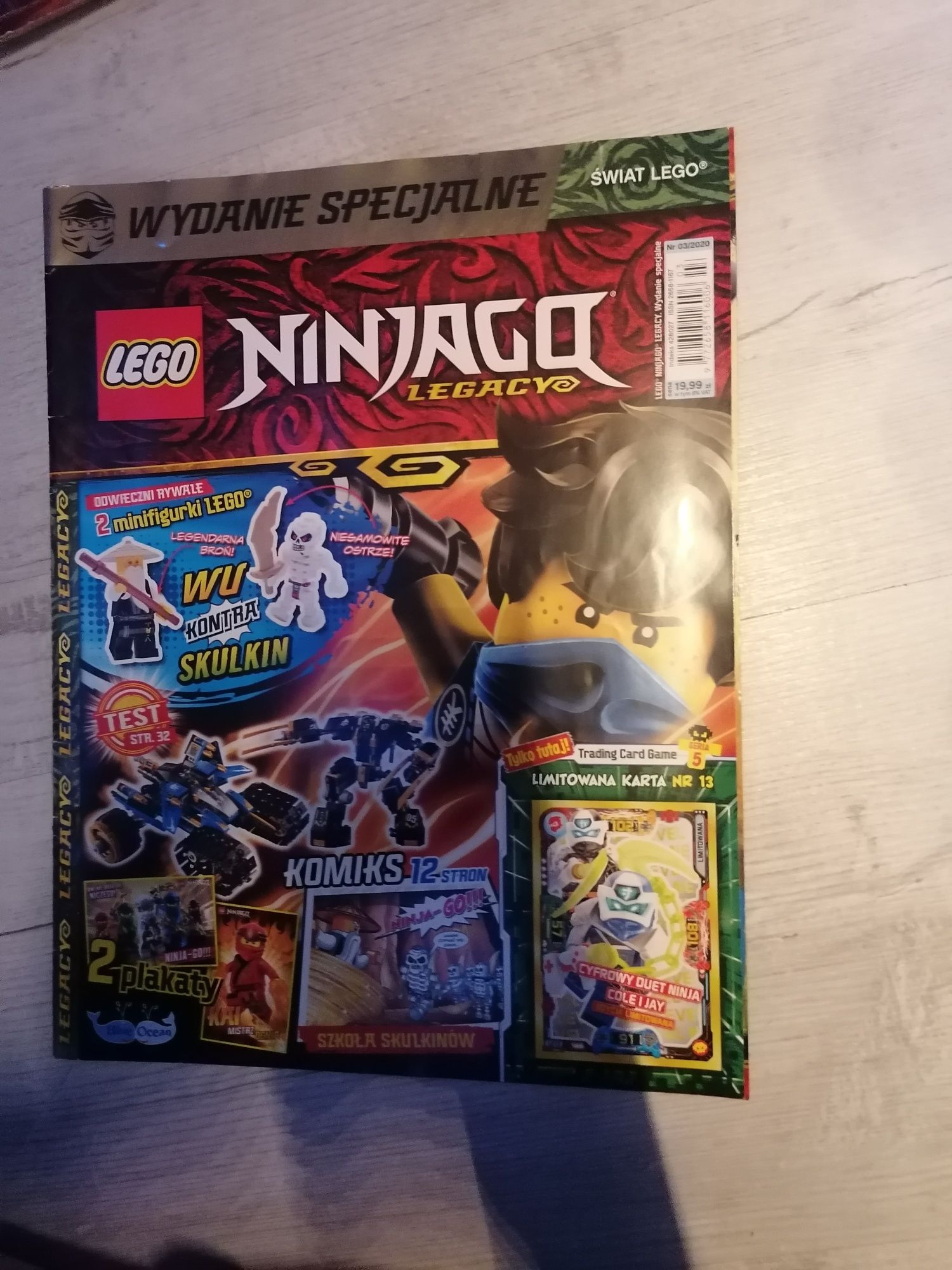 Lego ninjago 12 gazetek + 1 XXL + 2 wydanie specjalne