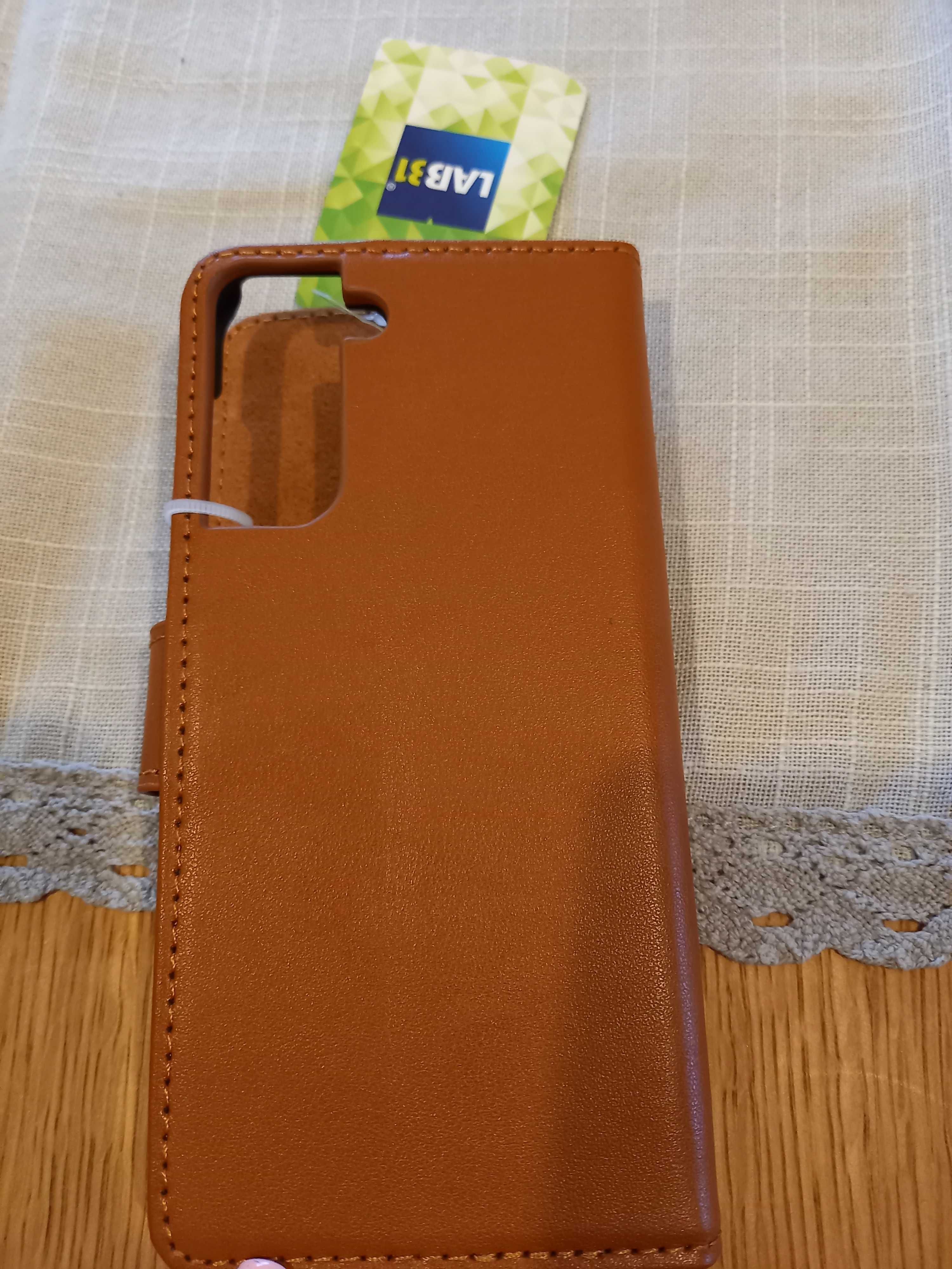 GalaxyS21 etui skórzane