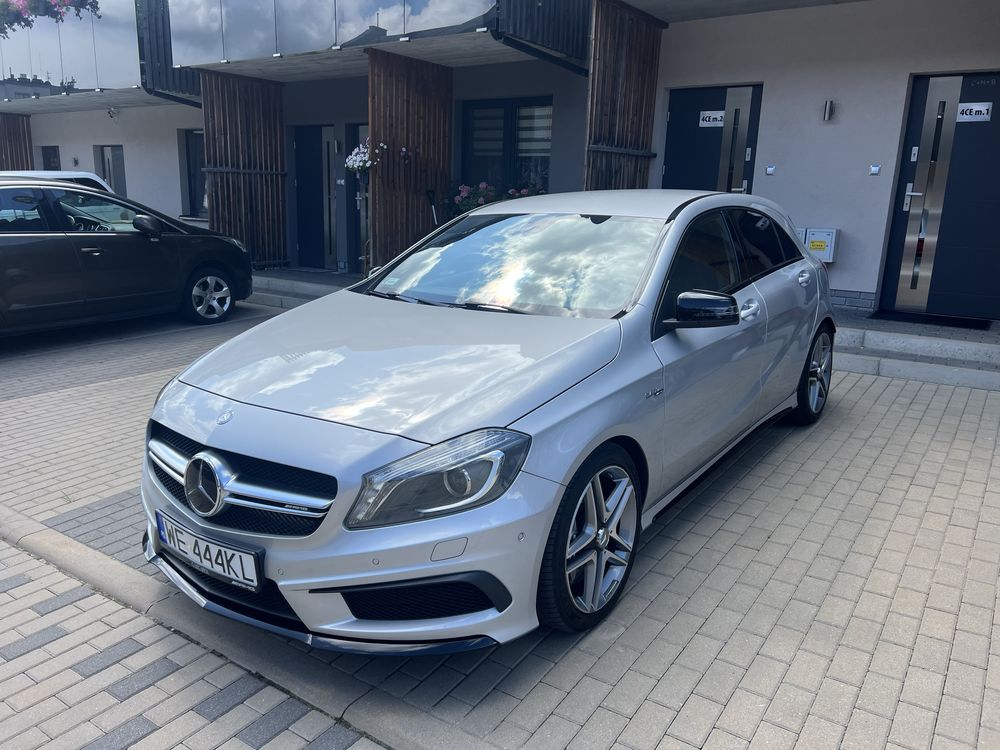 Mercedes Benz A Klasa A45 AMG W176 SALON PL 55tyśKM ! BEZWYPADEK