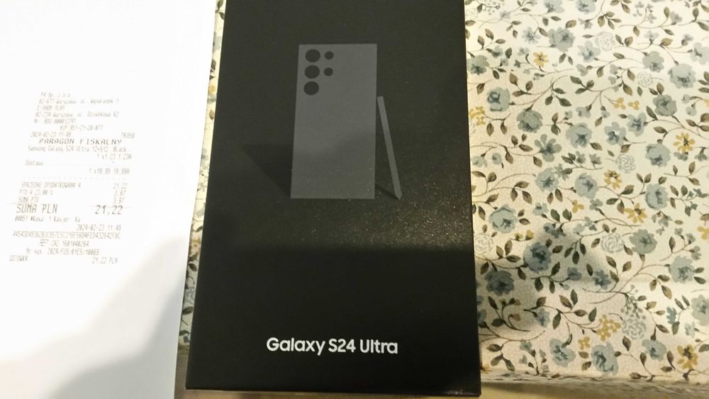 Samsung S24  Ultra 5G 512GB Nowy Gwarancja Play Czarny Bez Rat