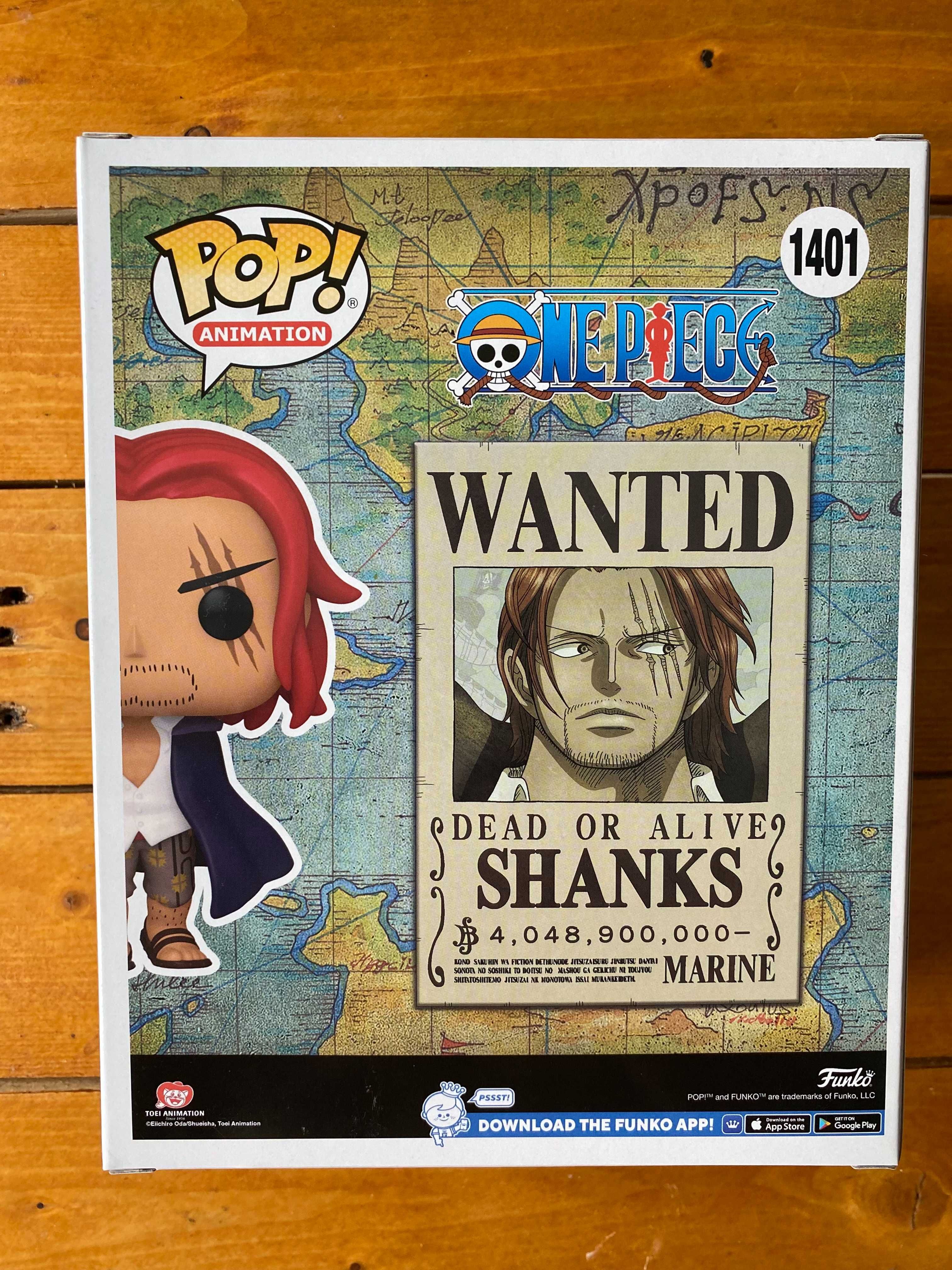 Funko Pop! | One Piece | Shanks (plakat) #1401