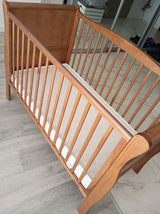 Łóżeczko Woodies 120/60 + materac Woodies