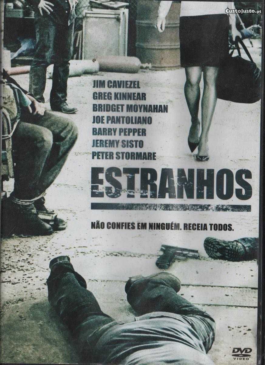 Dvd Estranhos - suspense - Jim Caviezel