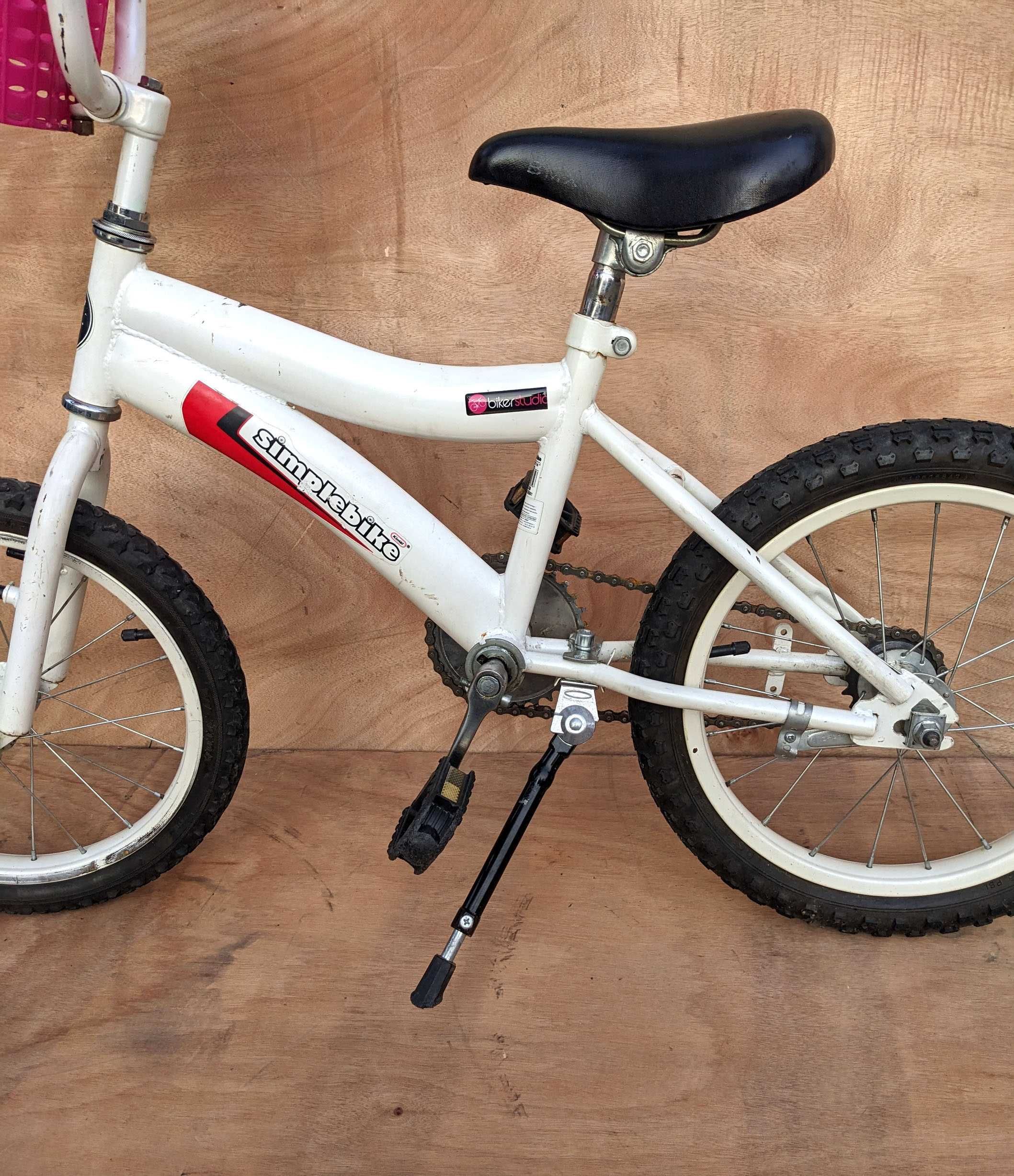 Велосипед дитячий Simplebike 16” (5-7 років) білий, з Європи