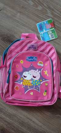 Nowy plecak dla przedszkolaka Świnka Peppa
