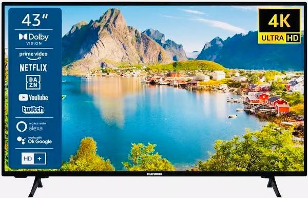 Nowy TV 43” 4K UHD  Smart